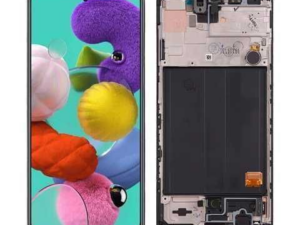 DISPLAY SAMSUNG A51 OLED BIG GLASS CON MARCO