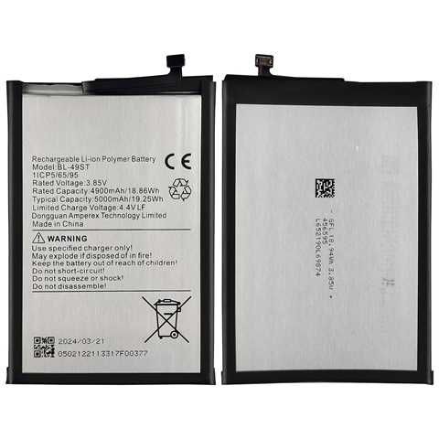 BATERIA BL-49ST TECNO SPARK 10 PRO/SPARK 10/ SPARK 10C/SPARK 20/SPARK 20C