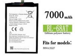 BATERIA BL-68AT TECNO POVA 2/ POVA 3